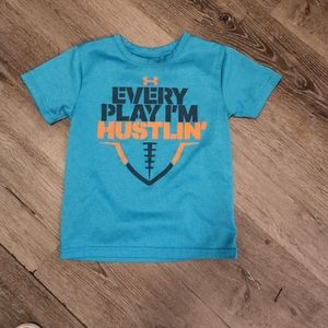 Boys under armour shirt size 6 (small)